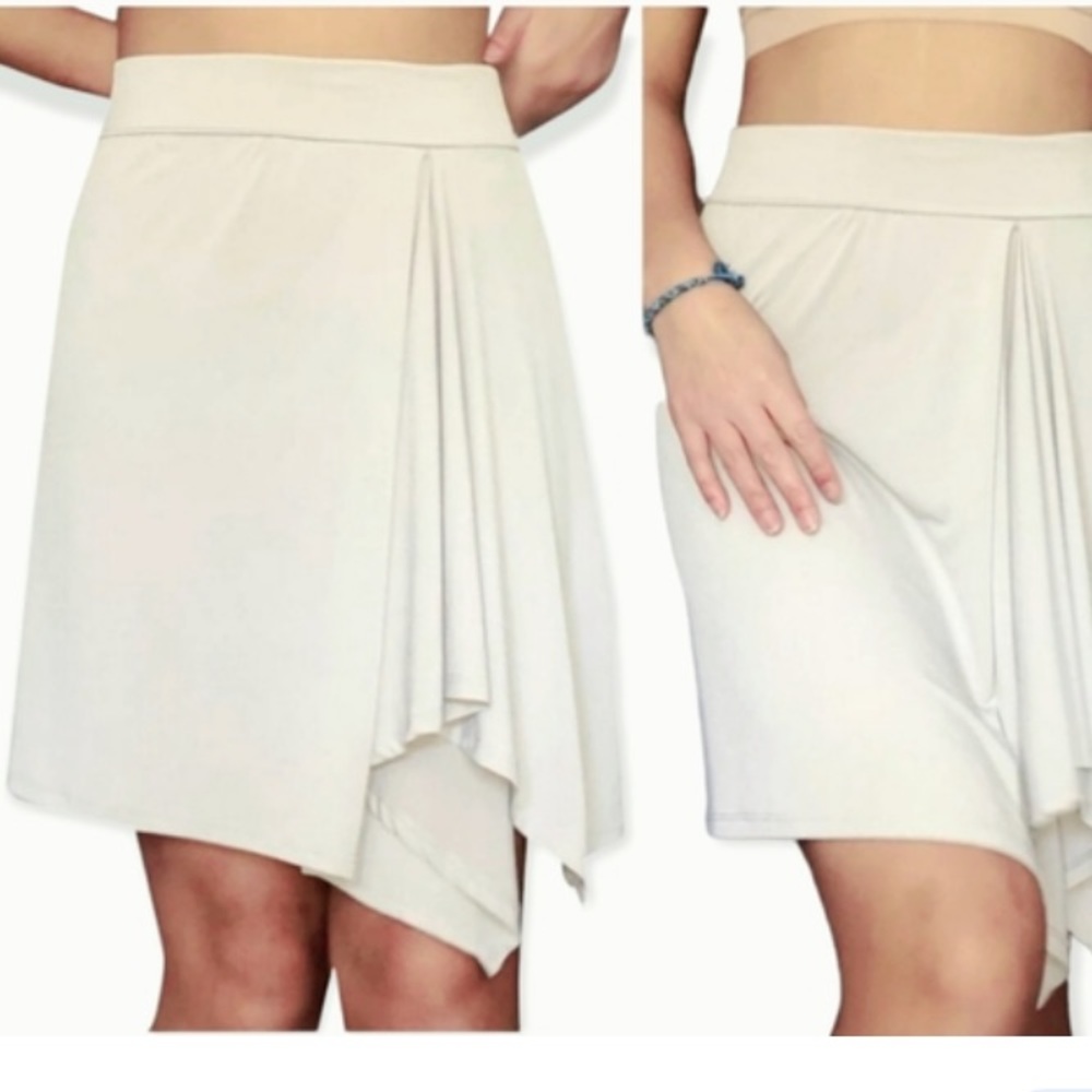 SIMPLY VERA WANG ASYMMETRICAL SKIRT